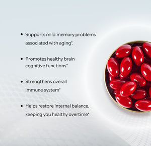 Clinically Proven Brain Supplement for Memory, Focus, and Alertness, with Anti-Aging effects | Omega 5 Nootropic with Nanotechnology | 1 month Supply